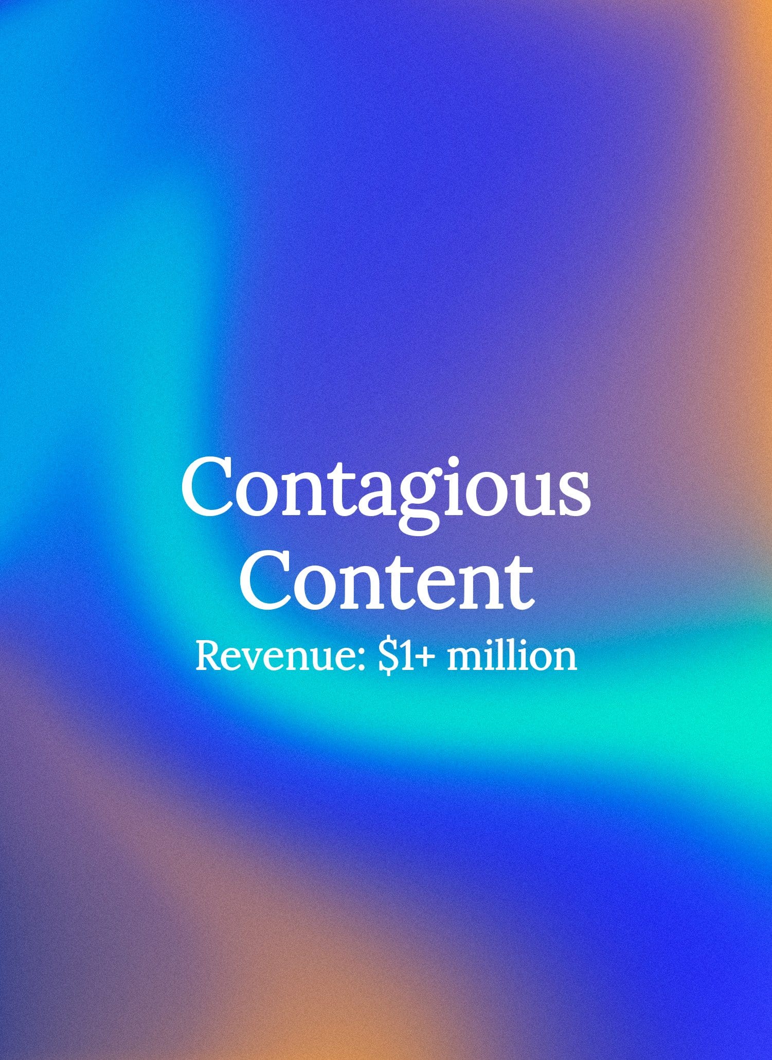 Contagious Content funnel