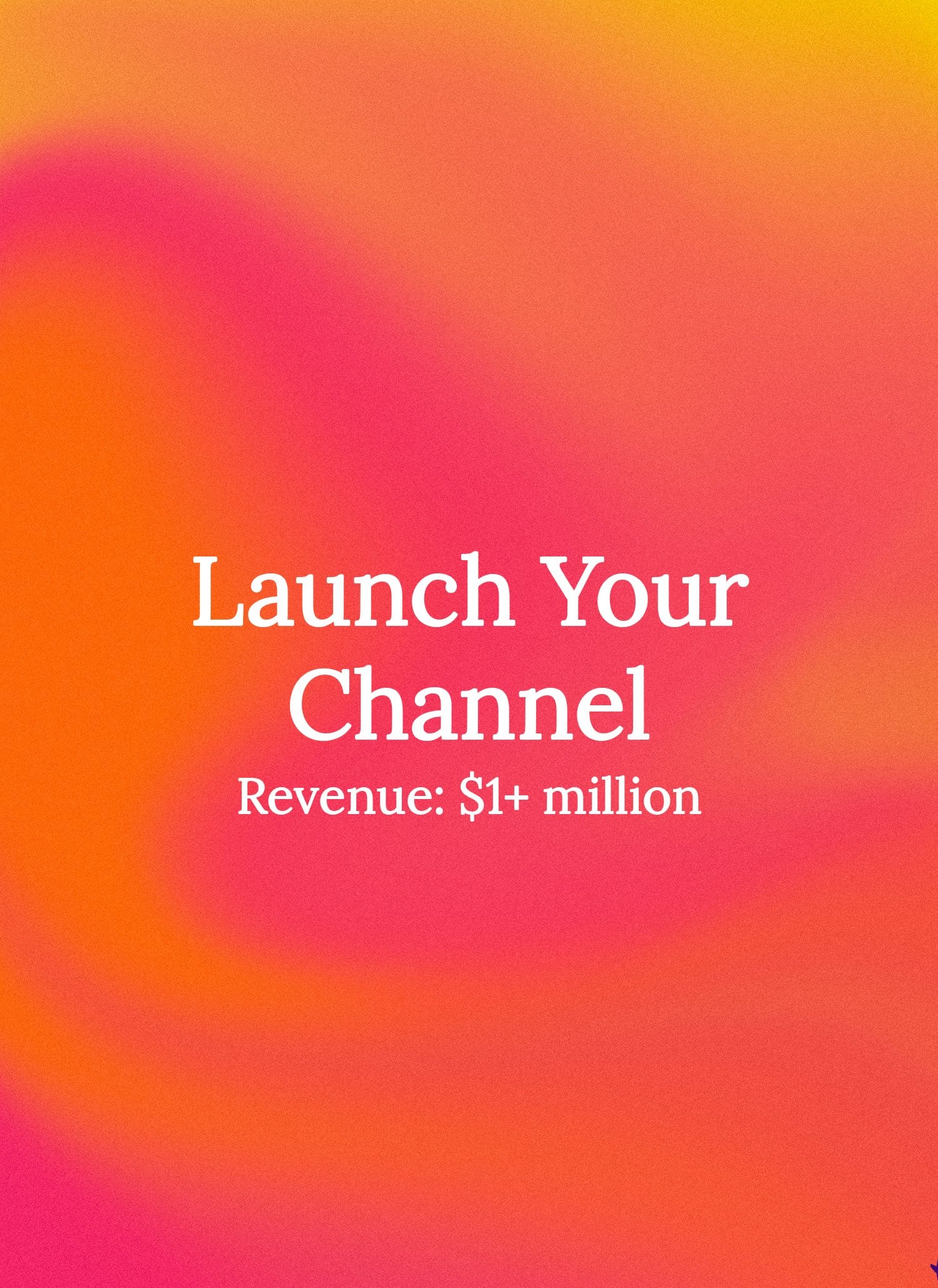 Launch Your Channel funnel